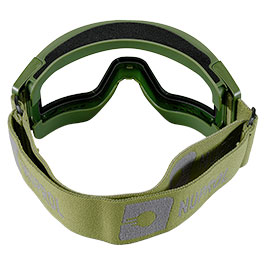 Kleinbild 2 Nuprol Battle Visor Dual Lens Eye Protection Airsoft Helmbrille / Schutzbrille oliv / klar