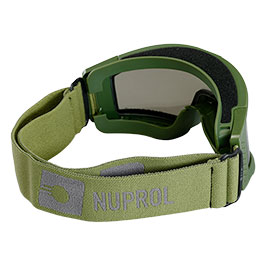 Kleinbild 3 Nuprol Battle Visor Dual Lens Eye Protection Airsoft Helmbrille / Schutzbrille oliv / rauch