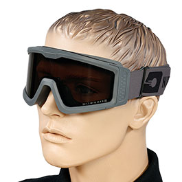 Kleinbild 4 Nuprol Battle Visor Dual Lens Eye Protection Airsoft Helmbrille / Schutzbrille grau / rauch
