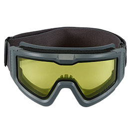 Kleinbild 1 Nuprol Battle Visor Dual Lens Eye Protection Airsoft Helmbrille / Schutzbrille grau / gelb