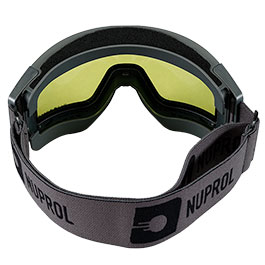 Kleinbild 2 Nuprol Battle Visor Dual Lens Eye Protection Airsoft Helmbrille / Schutzbrille grau / gelb