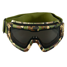 Kleinbild 1 Nuprol Battle Visor Dual Lens Eye Protection Airsoft Helmbrille / Schutzbrille camo / rauch