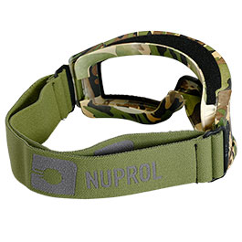 Kleinbild 3 Nuprol Battle Visor Dual Lens Eye Protection Airsoft Helmbrille / Schutzbrille camo / rauch