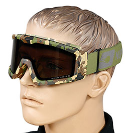 Kleinbild 4 Nuprol Battle Visor Dual Lens Eye Protection Airsoft Helmbrille / Schutzbrille camo / rauch