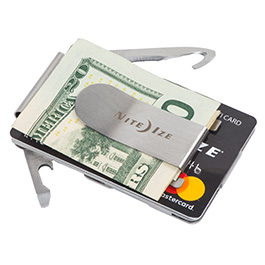 Nite Ize Multitool 6in1 mit Geldklammer und Werkzeug