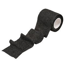Kleinbild 2 FOSCO Stretch Tarngewebe WRAP zum Abdecken von Ausr�stung selbsthaftend schwarz