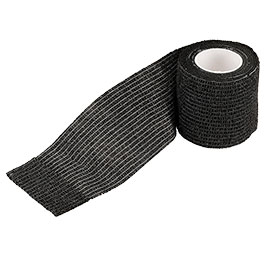 Kleinbild 6 FOSCO Stretch Tarngewebe WRAP zum Abdecken von Ausr�stung selbsthaftend schwarz