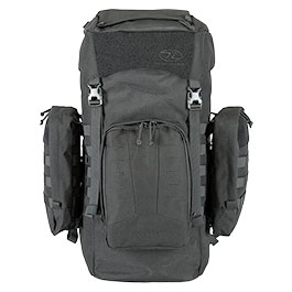 Kleinbild 1 Highlander Rucksack Pinnacle 50 Liter Molle mit abnehmbaren Seitentaschen schwarz
