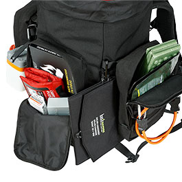 Kleinbild 11 Highlander Rucksack Pinnacle 50 Liter Molle mit abnehmbaren Seitentaschen schwarz