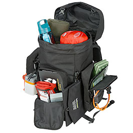 Kleinbild 9 Highlander Rucksack Pinnacle 50 Liter Molle mit abnehmbaren Seitentaschen schwarz
