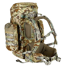 Kleinbild 4 Highlander Rucksack Pinnacle 50 Liter Molle mit abnehmbaren Seitentaschen HMTC