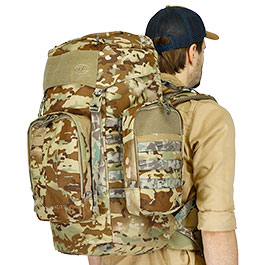 Kleinbild 8 Highlander Rucksack Pinnacle 50 Liter Molle mit abnehmbaren Seitentaschen HMTC