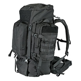 Kleinbild 2 Highlander Rucksack Pinnacle 70 Liter Molle mit abnehmbaren Seitentaschen schwarz
