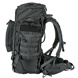 Kleinbild 3 Highlander Rucksack Pinnacle 70 Liter Molle mit abnehmbaren Seitentaschen schwarz