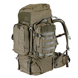 Kleinbild 2 Highlander Rucksack Pinnacle 70 Liter Molle mit abnehmbaren Seitentaschen Ranger Green