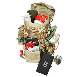 Kleinbild 9 Highlander Rucksack Pinnacle 70 Liter Molle mit abnehmbaren Seitentaschen HMTC