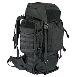 Thumbnail Highlander Rucksack Pinnacle 90 Liter Molle mit abnehmbaren Seitentaschen schwarz