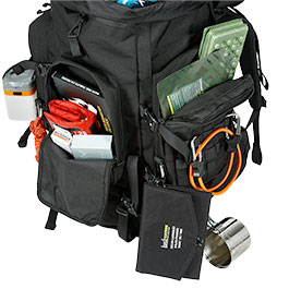 Kleinbild 11 Highlander Rucksack Pinnacle 90 Liter Molle mit abnehmbaren Seitentaschen schwarz