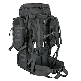 Kleinbild 4 Highlander Rucksack Pinnacle 90 Liter Molle mit abnehmbaren Seitentaschen schwarz