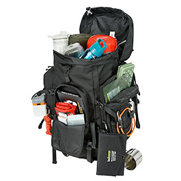 Kleinbild 9 Highlander Rucksack Pinnacle 90 Liter Molle mit abnehmbaren Seitentaschen schwarz