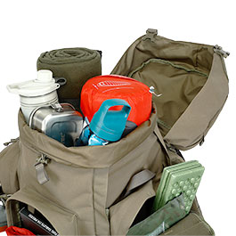 Kleinbild 10 Highlander Rucksack Pinnacle 90 Liter Molle mit abnehmbaren Seitentaschen Ranger Green
