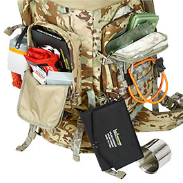 Kleinbild 11 Highlander Rucksack Pinnacle 90 Liter Molle mit abnehmbaren Seitentaschen HMTC