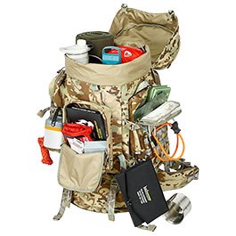 Kleinbild 9 Highlander Rucksack Pinnacle 90 Liter Molle mit abnehmbaren Seitentaschen HMTC