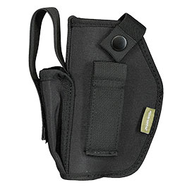 Kleinbild 4 Romantac Universal Nylon G�rtelholster f. Pistolen mit Magazinfach schwarz