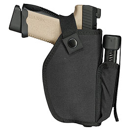 Kleinbild 8 Romantac Universal Nylon G�rtelholster f. Pistolen mit Magazinfach schwarz
