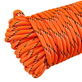Kleinbild 2 FOSCO  Survival Paracord orange 30m x 4mm