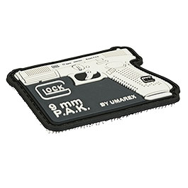 Kleinbild 3 Umarex Glock Rubber Patch 17Gen5 schwarz-weiss