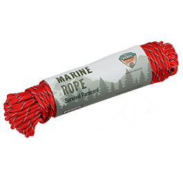 Produktbild zu FOSCO Survival Paracord rot 30 m x 4mm ...