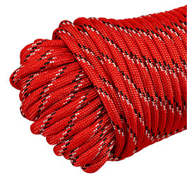 Kleinbild 2 FOSCO Survival Paracord rot 30 m x 4mm