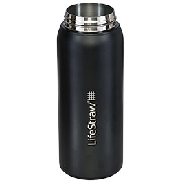Kleinbild 2 LifeStraw Go Stainless Steel Edelstahl-Trinkflasche mit Wasserfilter vakuumisoliert 700 ml schwarz
