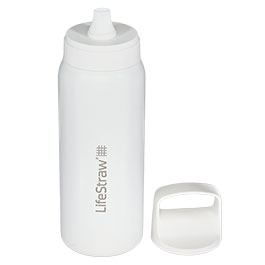 Kleinbild 1 LifeStraw Go Stainless Steel Edelstahl-Trinkflasche mit Wasserfilter vakuumisoliert 700 ml wei�