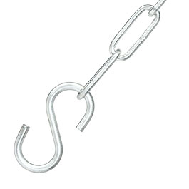 Kleinbild 5 MFH ungarisches Dreibein mit Kette und Haken ca. 1,20 m h�henverstellbar