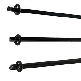 Kleinbild 8 MFH ungarisches Dreibein mit Kette und Haken ca. 1,20 m h�henverstellbar