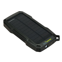 Produktbild zu Basic Nature Solar Powerbank 10 PD 10000 mAh mit LED-Display ...