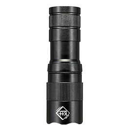 Kleinbild 1 KH-Security Taschenlampe 2in1 Pro Alarm mit Personenalarm wiederaufladbar 3 Leuchtmodi 300 lm schwarz