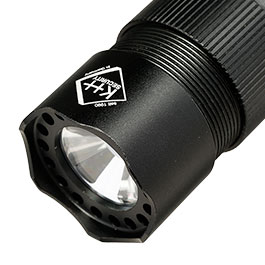 Kleinbild 5 KH-Security Taschenlampe 2in1 Pro Alarm mit Personenalarm wiederaufladbar 3 Leuchtmodi 300 lm schwarz