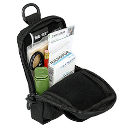 Kleinbild 6 Mil-Tec Mehrzwecktasche Molle Fieldcom Pouch 11,5 x 18 x 3 cm f�r Ausr�stung oder Smartphone schwarz
