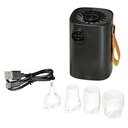 Produktbild zu Origin Outdoors elektrische Luftpumpe Pump and Go mit 4 Adap ...