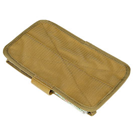Kleinbild 6 MFH Karten-/Tablet-Tasche klappbar mit Klettr�ckseite transparent coyote tan