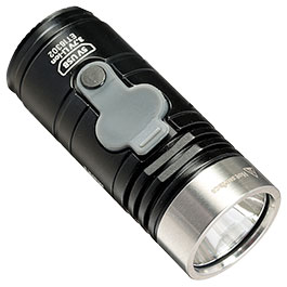 Kleinbild 11 Eagtac LED Mini-Taschenlampe DX3B MK2 SST70 aufladbar 5 Leuchtstufen inkl. Strobe bis zu 2550 ANSI Lumen inkl. Holster, Ladekabe