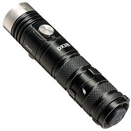 Kleinbild 2 Eagtac LED Mini-Taschenlampe DX3B MK2 SST70 aufladbar 5 Leuchtstufen inkl. Strobe bis zu 2550 ANSI Lumen inkl. Holster, Ladekabe