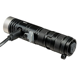 Kleinbild 5 Eagtac LED Mini-Taschenlampe DX3B MK2 SST70 aufladbar 5 Leuchtstufen inkl. Strobe bis zu 2550 ANSI Lumen inkl. Holster, Ladekabe