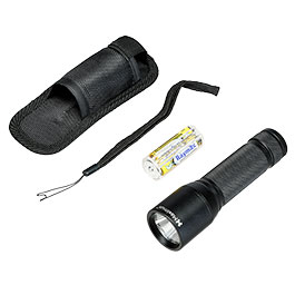 Kleinbild 9 Maximus LED-Taschenlampe M-FL-900 300 Lumen 5W 2 Leuchtstufen Strobe-Funktion inkl. G�rteltasche schwarz