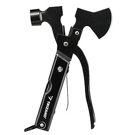 Kleinbild 2 Trizand 17-in-1-Multitool mit  Hammer, Axt, S�ge, Zange uvm. inkl. G�rteltasche schwarz