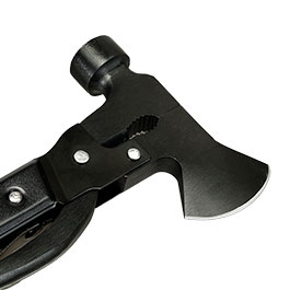 Kleinbild 6 Trizand 17-in-1-Multitool mit  Hammer, Axt, S�ge, Zange uvm. inkl. G�rteltasche schwarz