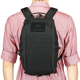 Kleinbild 11 MFH Rucksack Modular 13 Daypack Molle Lasercut 13 Liter schwarz
